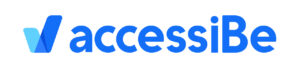 logo for accessiBe AI web accessibility plugin