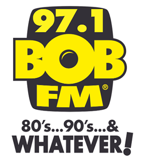 logo for 97.1 BOB FM