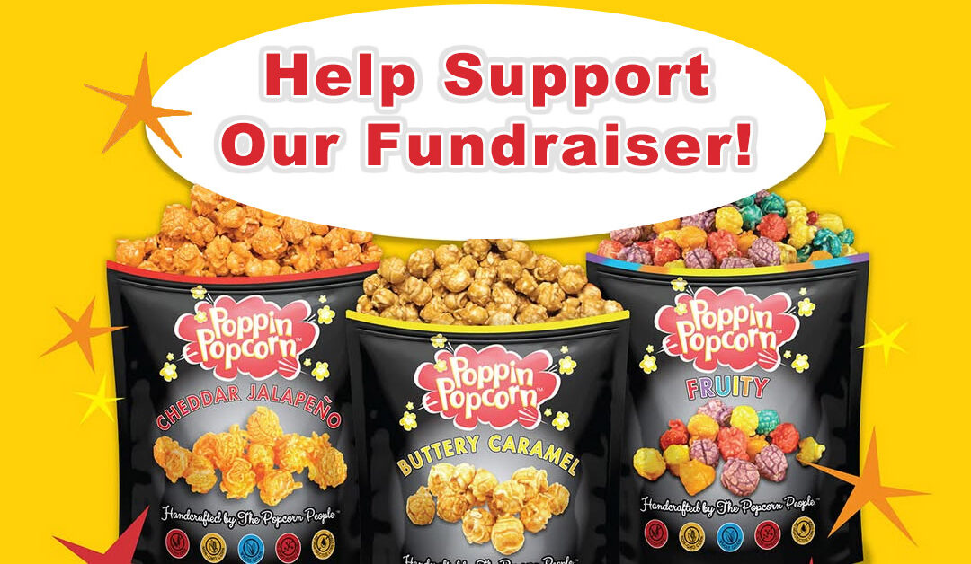 popcorn sale banner