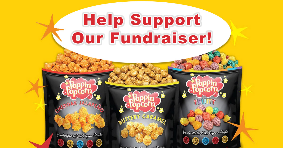 popcorn sale banner