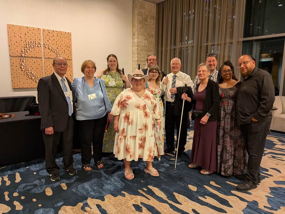group of attendees at 2026 NFB convention